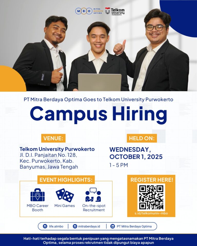 🎓 CAMPUS HIRING – PT Mitra Berdaya Optima